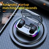 K10 Headphone Bluetooth Earphones for Ear Buds RGB Lighting Storage Box High Quality Stereo Wireless Headset Blutooth Handsfree 2