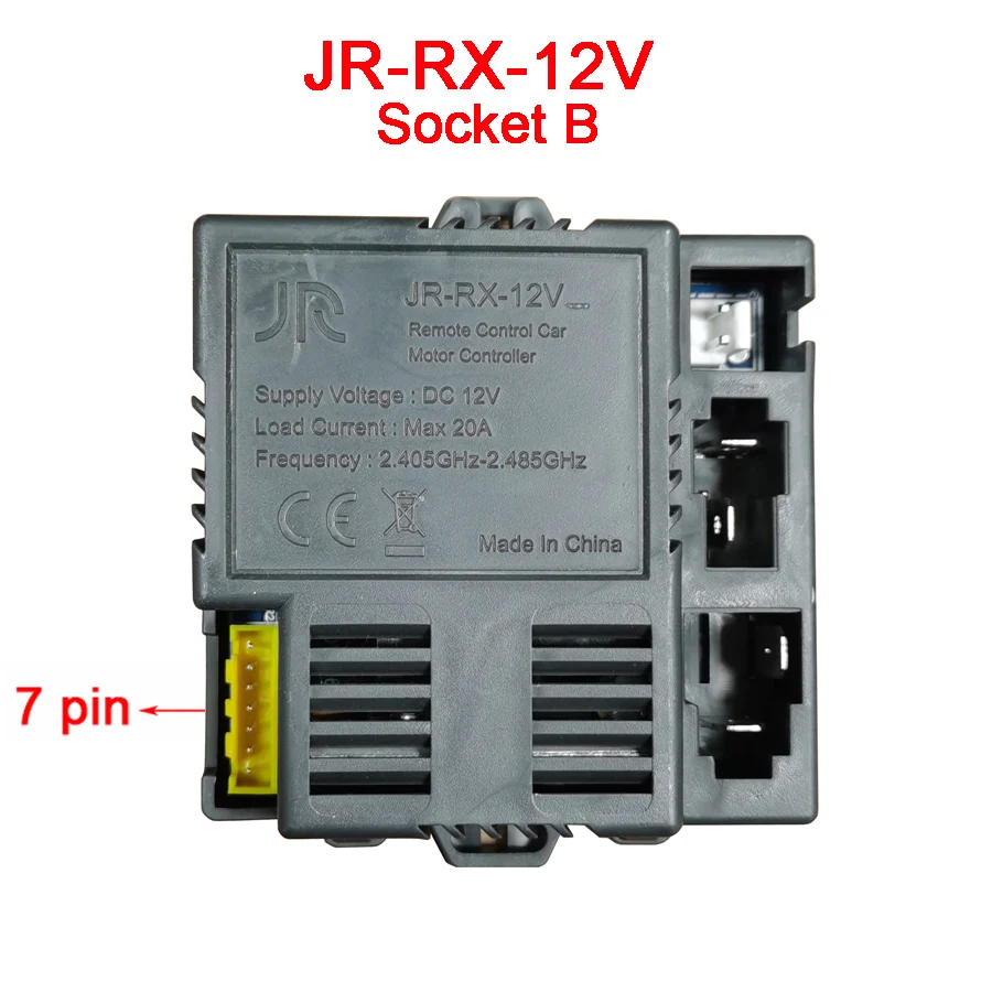 12V Children's Electric Car Bluetooth Remote Control Receiver with Smooth Start Controller