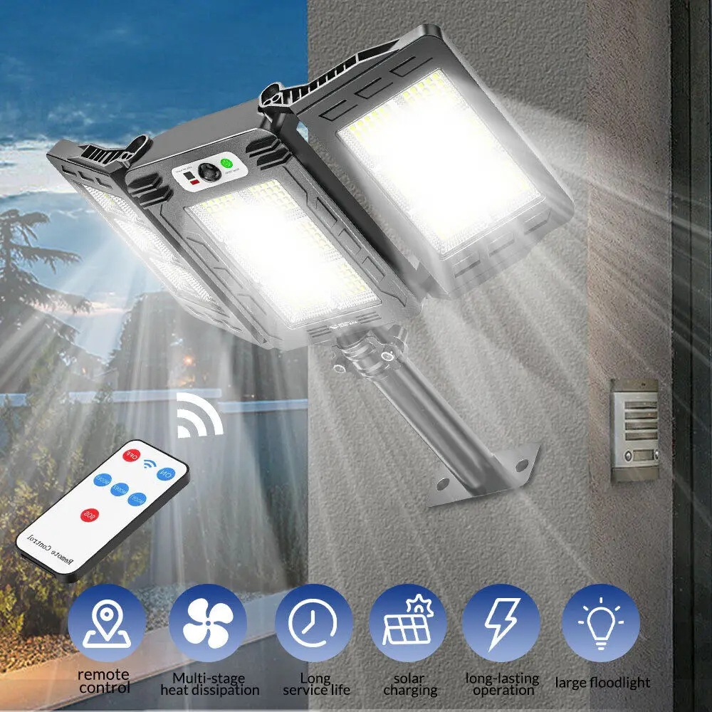 Waterproof Solar LED Outdoor Wall Light with Motion Sensor