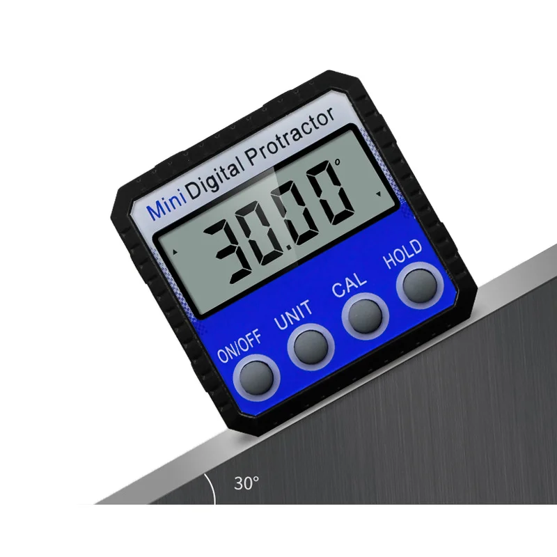 

Digital Level Protractor Inclinometer Magnetic Base Digital Angle Gauge with Backlights Level Tester Measuring Tool