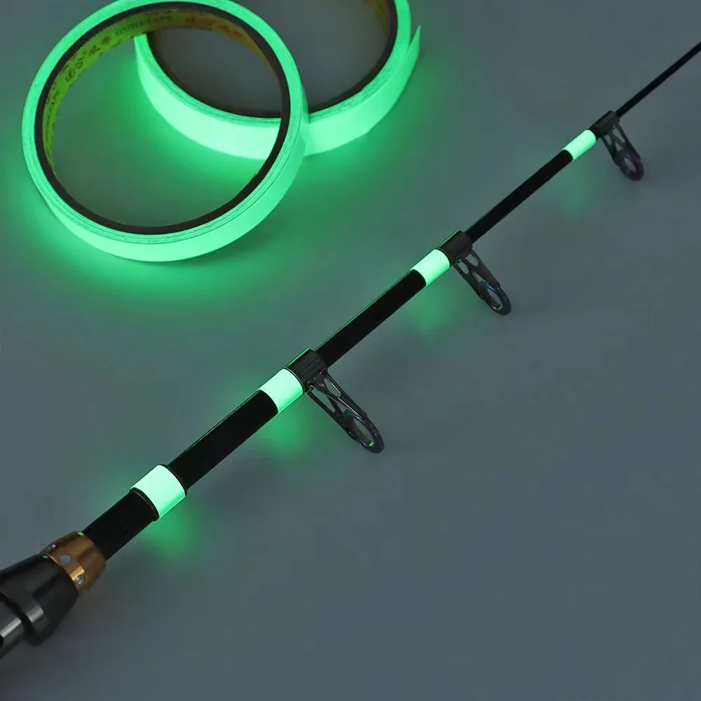 Luminous Tape 1pcs 3m Self Adhesive Green Luminous Tape Glow In The Dark Stickers Stage Decorative Fluorescent Tape Warning Stickers