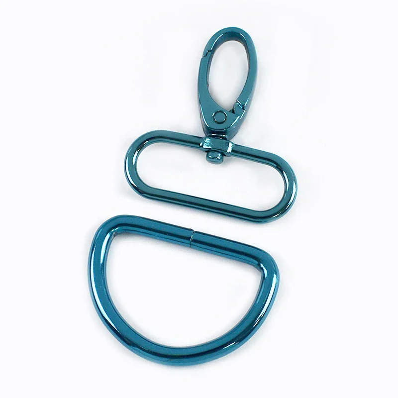 Versatile Metal Buckles and Clasps Set for DIY Bag and Pet Collar Accessories