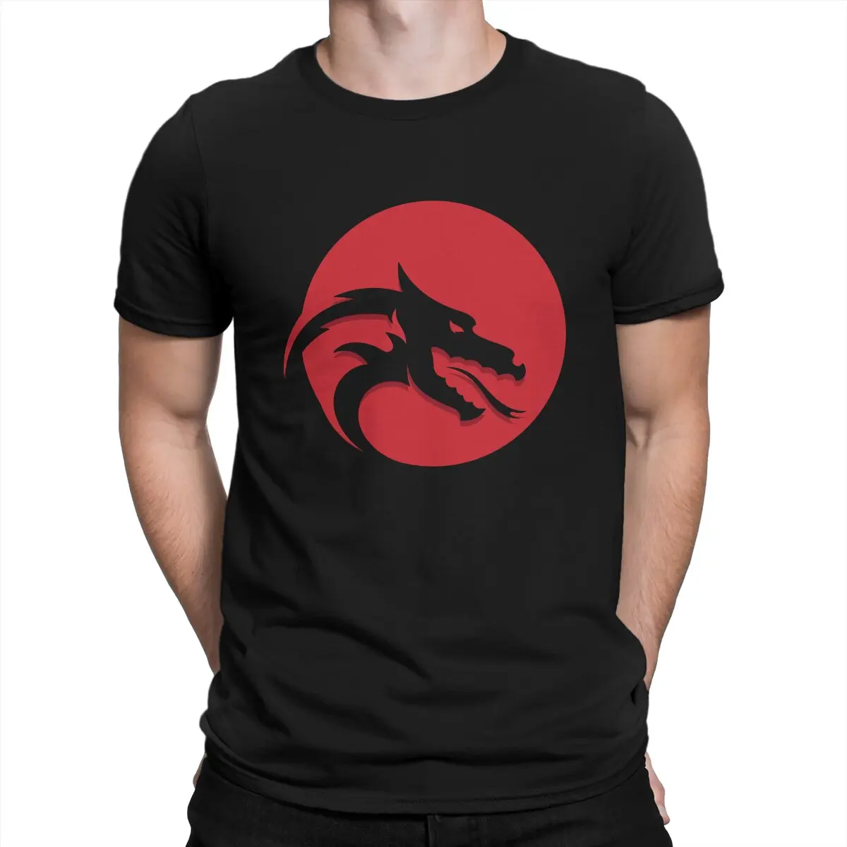 

Худи с круглым вырезом и надписью «Dragon Of The West»
