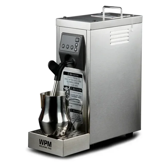 WPM Milk Steamer MS-130T（シルバー） WPM Milk Steamer MS-130T パワフル小型ミルクスチーマー シルバー
