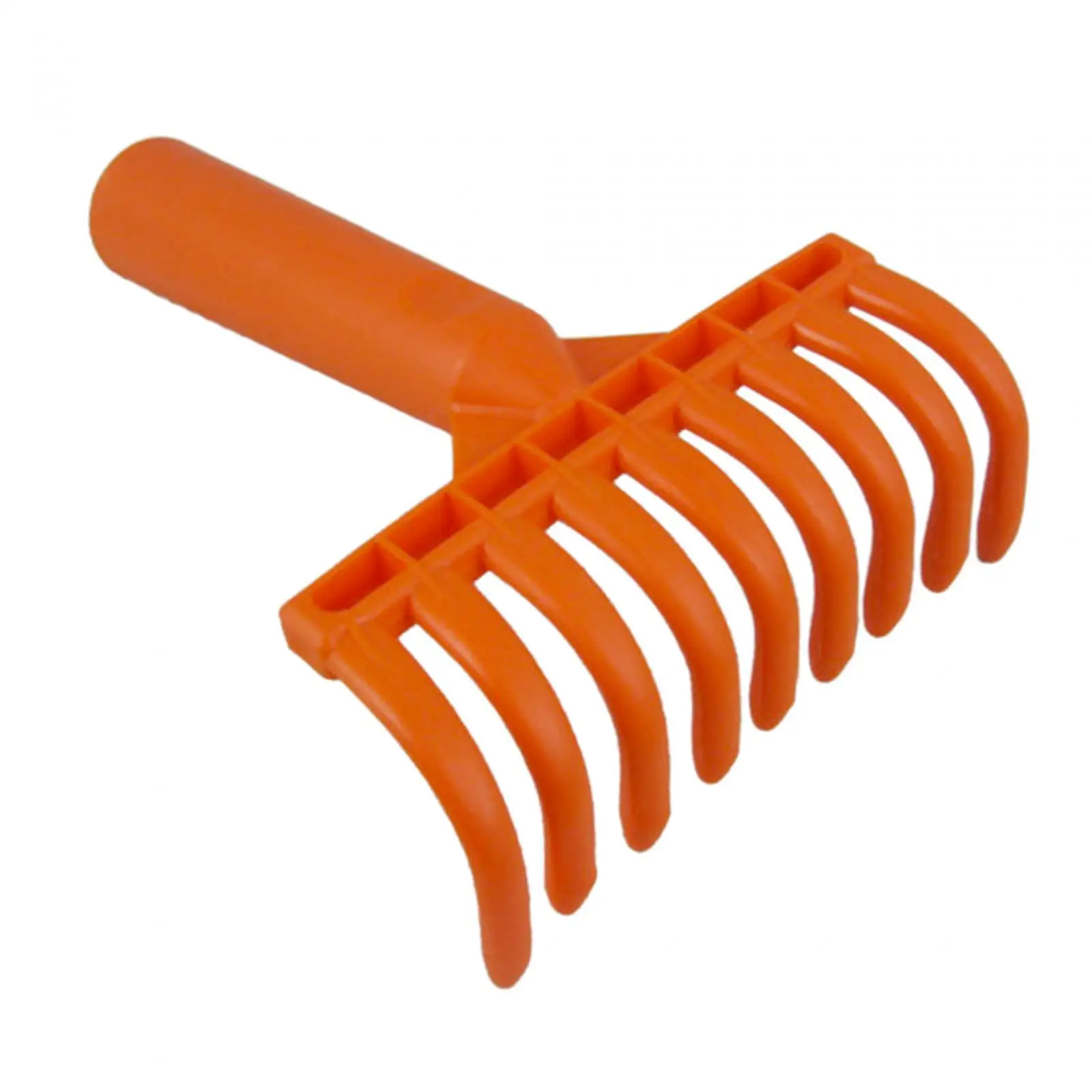 Small Yard Leaf Rake Grass Removal 9 Tines Gardening Leaf Rake Rake for Lawn Clean up of Plants Grass Grooming Dethatching Lawn