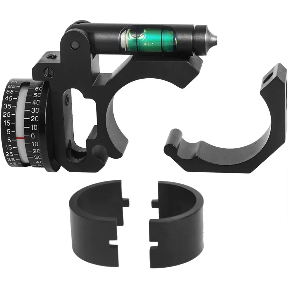 Rifle Scope Mount Rifle Scope Mount Ring Scope Bubble Level Bubble Level Angle Cosine Indicator Kit 25.4mm / 30mm Tube Hunting Scope Mounts Ring