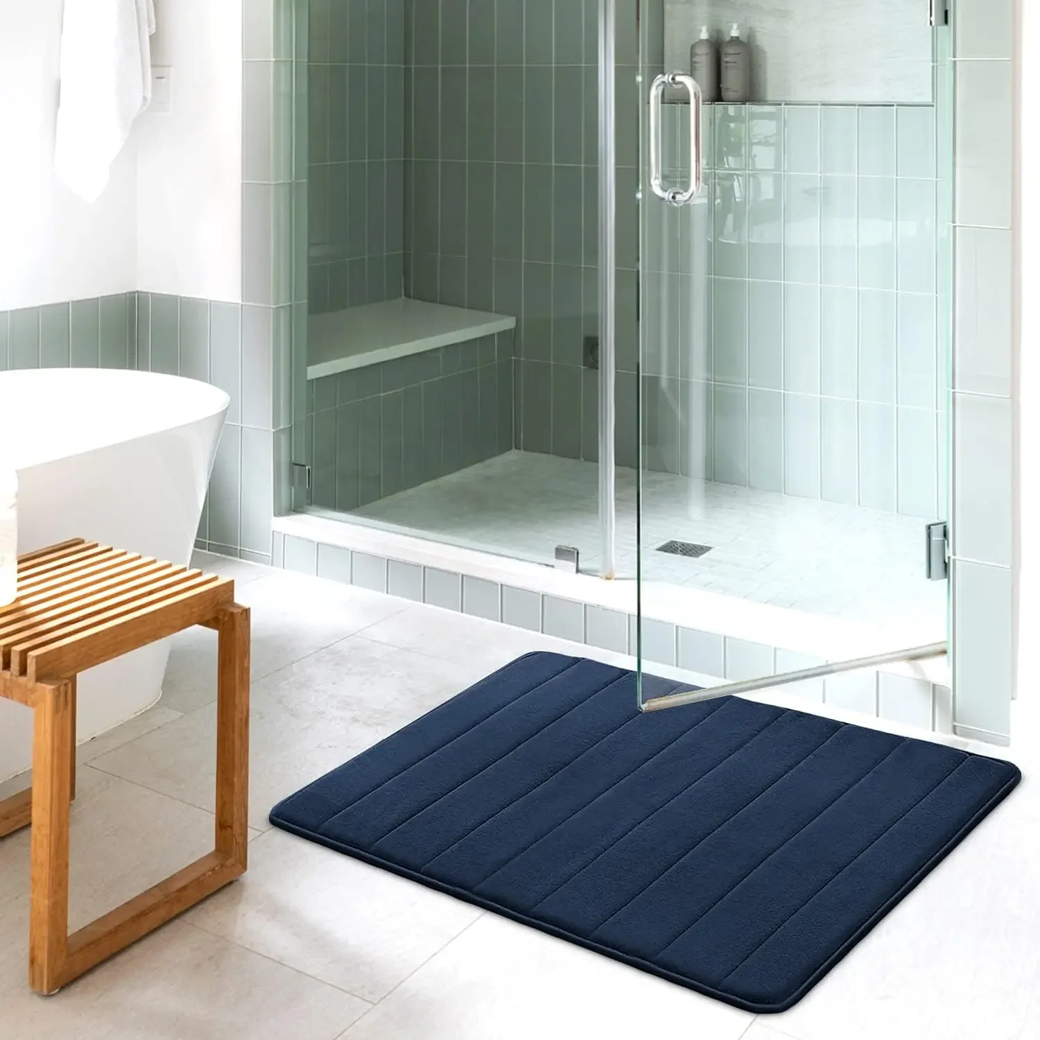Mat Super Absorbent Bathroom Carpets Rugs Soft Memory Foam Floor Bedroom Toilet Floor Shower Rug Home Decor Machine Washable floor mat bathroom mat absorbent bathroom mat bathroom floor mat toilet mat bath mat anti slip mat