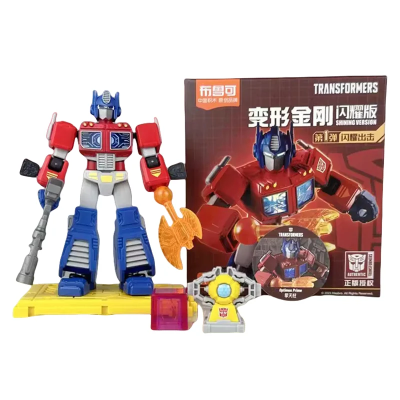 Blokees Transformers figurki lśniąca wersja zabawki