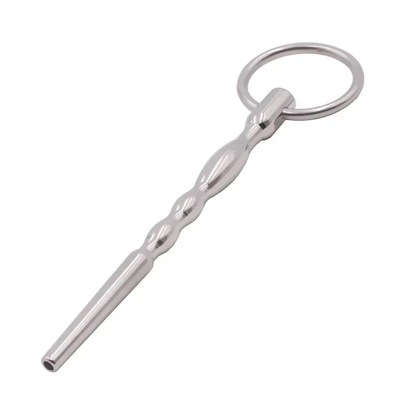 BDSM Fetish Hollow Urethral Plug Sounding Rod Penis Dilator Urethral Sound Chastity Sex Toys Urethra Catheter Sex Toys for Men