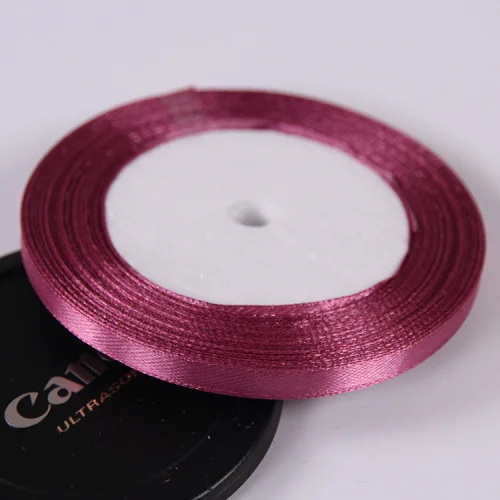6mm Satin Ribbon for DIY Crafts and Festive Decorations (22 Meters/Roll)