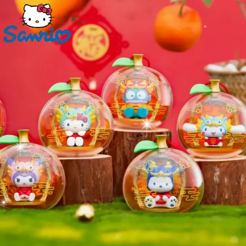 

Фигурка Sanrio 2024 на новый год, косплей, дракон, коричная курол, Хелло Китти, куроми, понравило, помпон, фигурка пурина, аниме, модель, игрушка