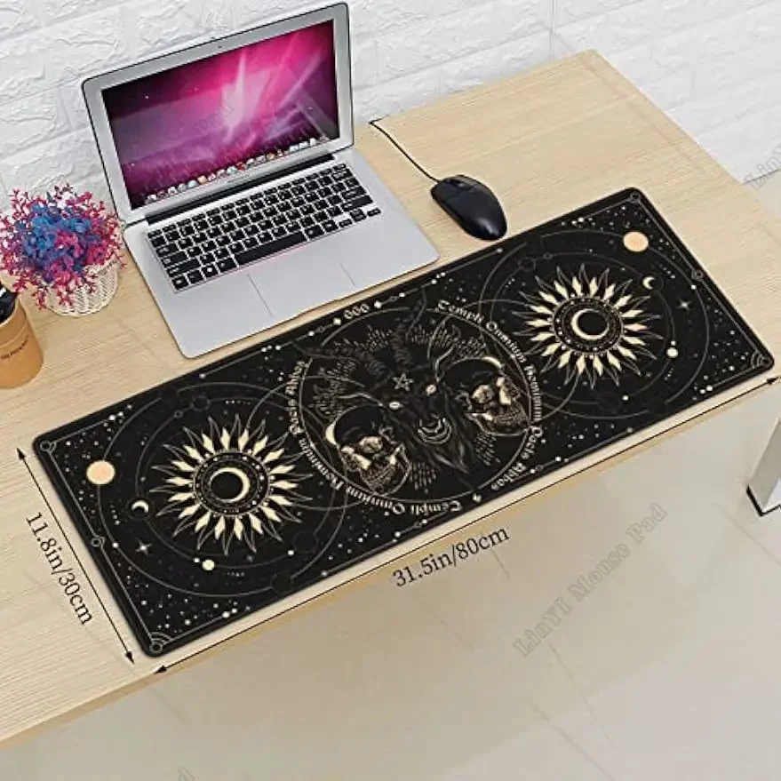 Seorsok Tappetino per mouse quadrato estetico con fiocchi
