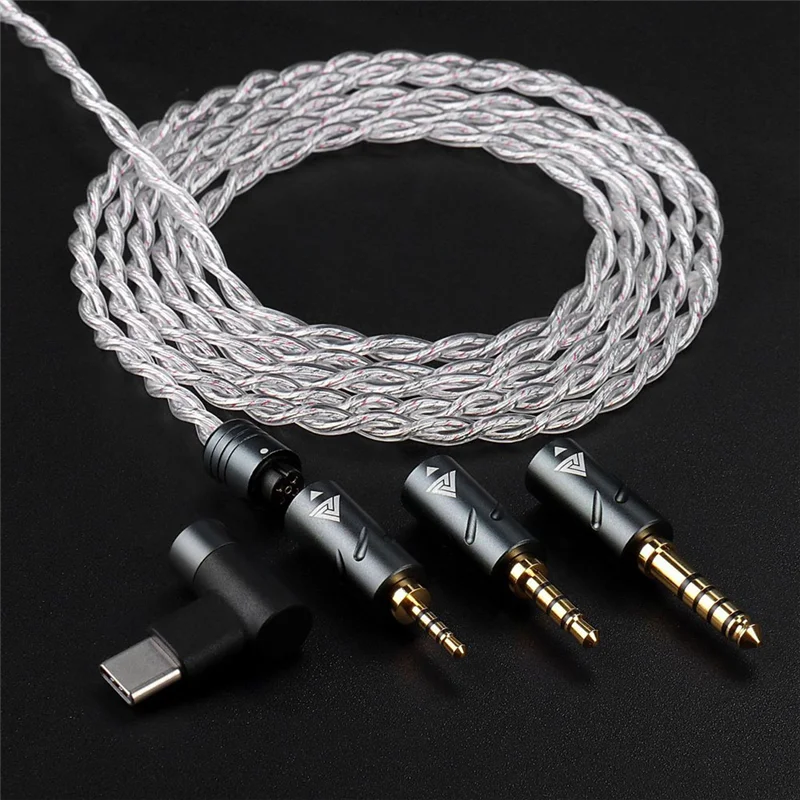 Excellent-QKZ Q7-MAX 이어폰 업그레이드 케이블 유선 이어 버드 다이나믹 드라이버 Hifi Bass 이어폰 2Pin 2Pin QDC 2.5/3.5/4.4Mm 유형