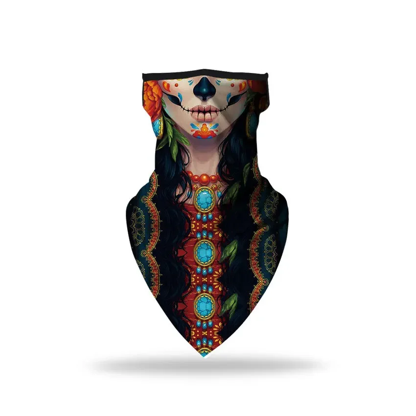 Breathable Milk Silk Magic Scarf Headscarf Outdoor Unisex Summer Sun Protection Face Mask Couple Style Versatile Neck Warmer