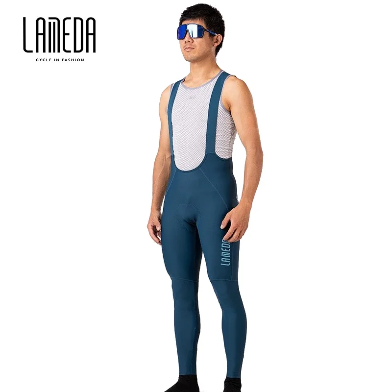 Men's Cycling Bib Tights Lameda With Comfortable Stylish Bicycle Apparel For Optimal Performance Quality