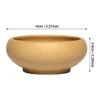 Ceramic Succulent Flower Pot Red Stoneware Flower Pots with Drain Hole Chinese Style Bonsai Pot Crafts Plant Pot Home Decor 4