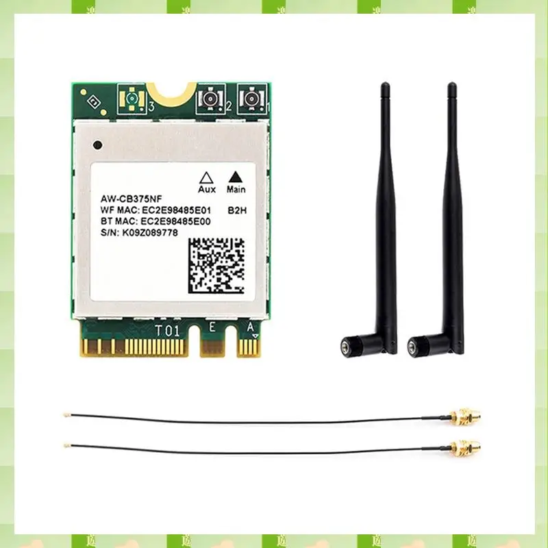 2025 Waveshare Adapters Aw-Cb375nf Dual Band Wireless Network Card 2.4G/5Ghz Dual Band Wifi5 Generation Wireless Module,Waveshar