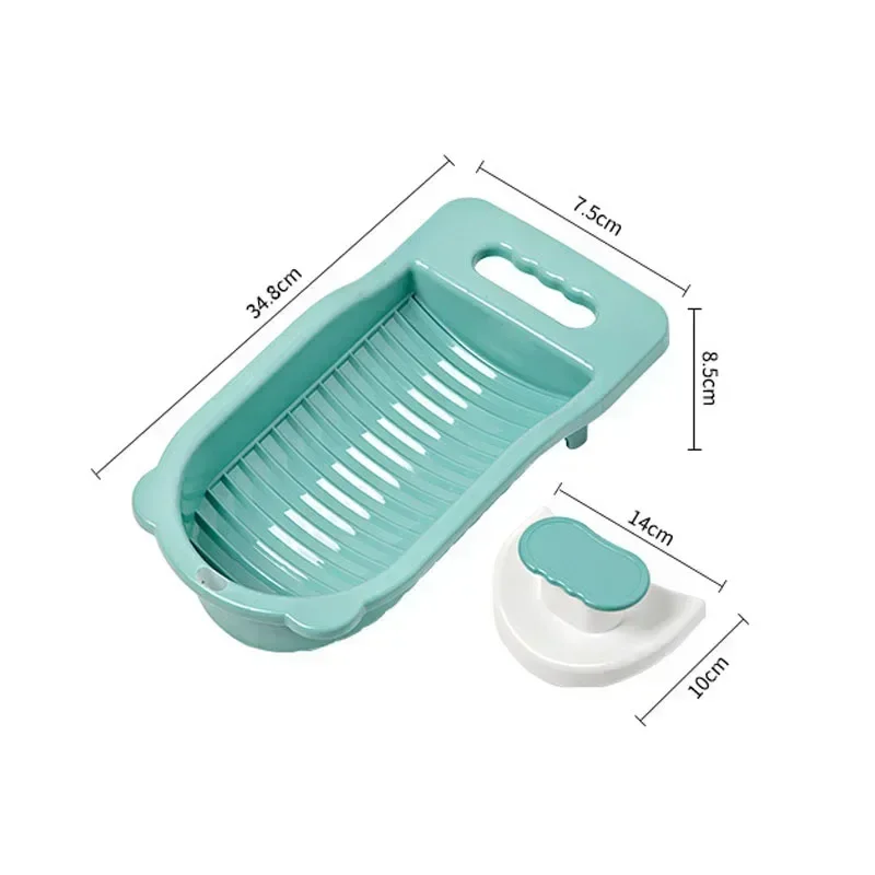 Underwear Washboard Antislip Thicken Washing Board for Clothes Cleaning Laundry Cleaning Bathroom Accessories Socks laundry board