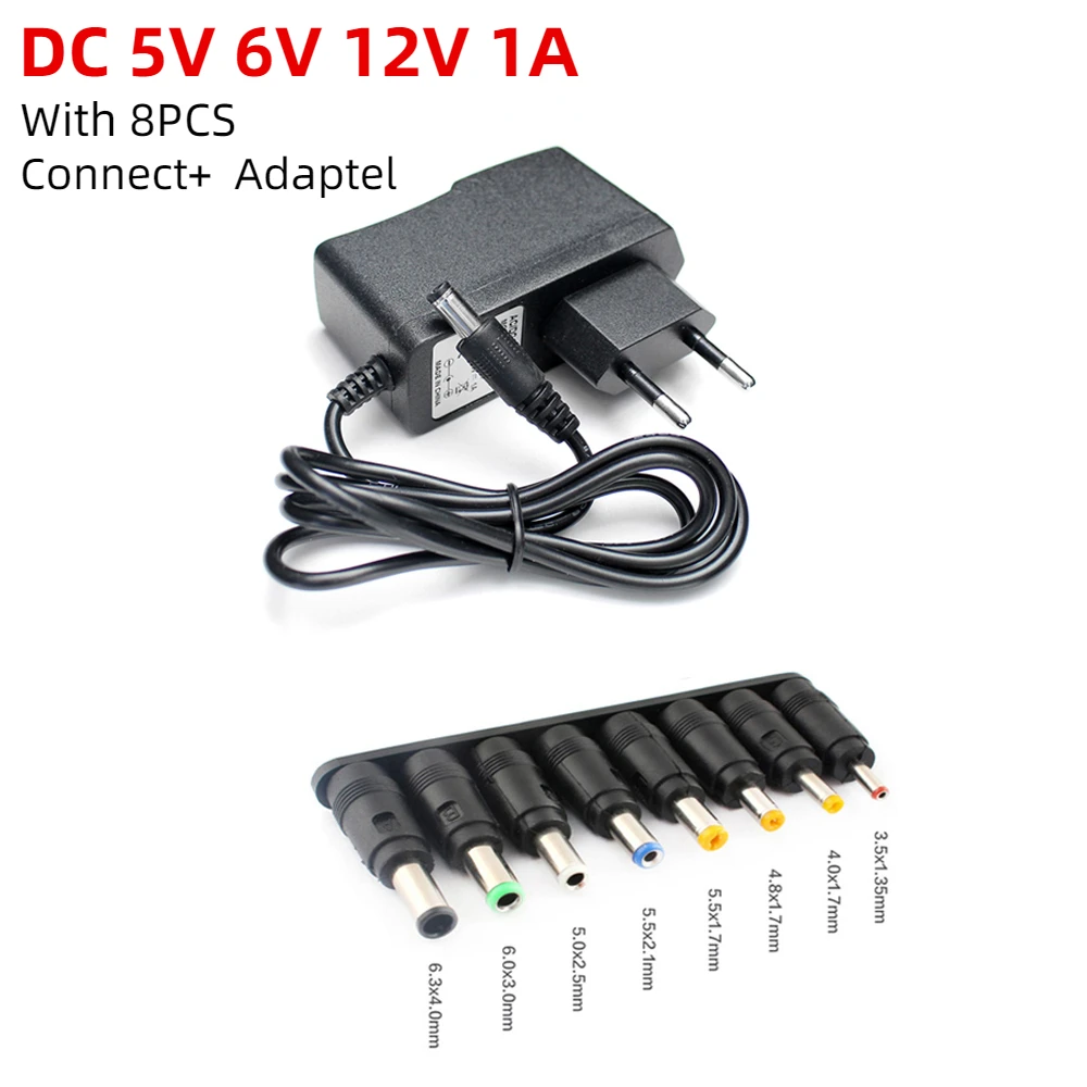 5V-6V-12V-1A-AC-DC-Adapter-Power-Supply-220V-to-6v-Lighting-Transformer ...