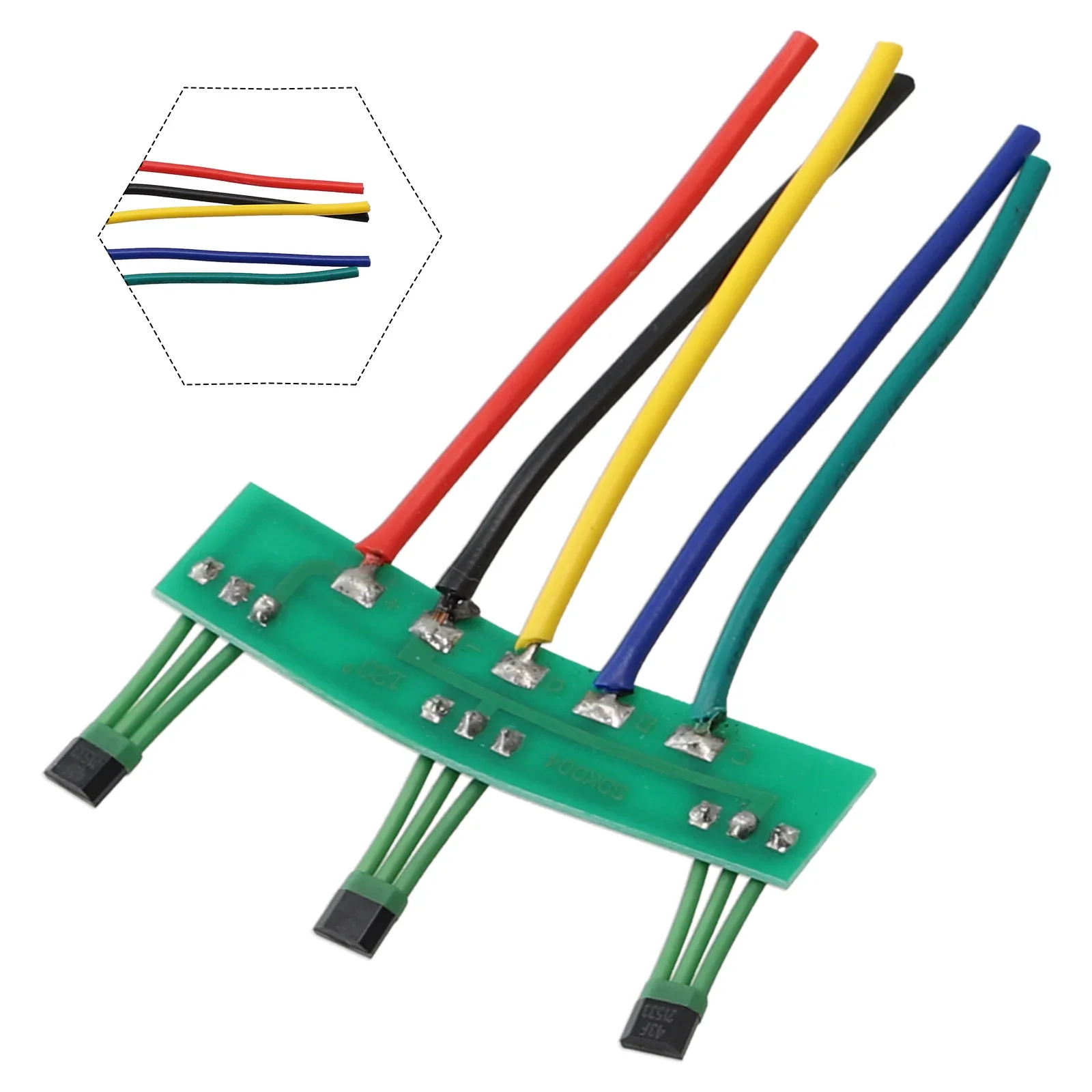 

For 43F Sine Wave Motor Hall PCB Ebike Hall Crcuit Board Ebike Motor Sensor Electric Bike Part Two-wheeled Motor