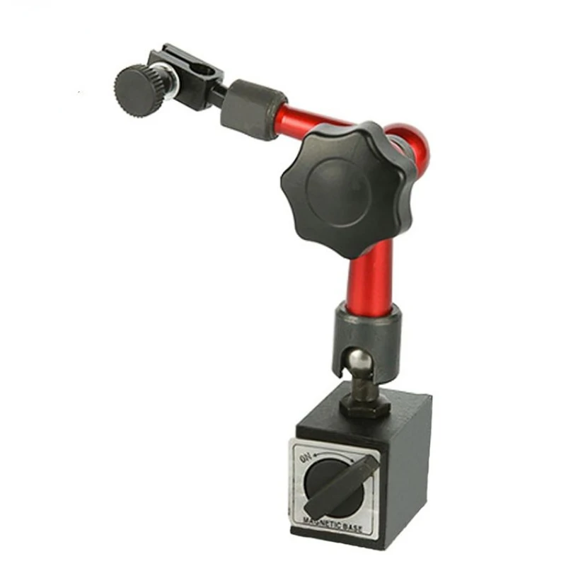 

Measurement Instrument Accessories 3 Joints Full Adjustable Magnetic Stand Dial Gauge Base Stand With Adjustable Pole