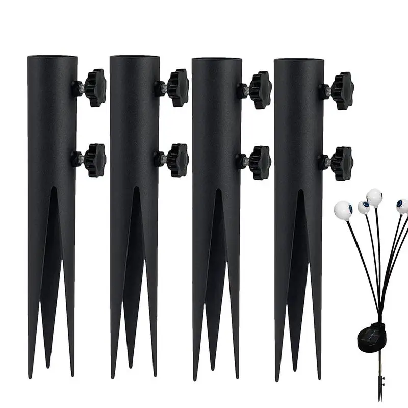

Metal Stakes Durable Garden Strong Ground Spike For Flowers Vines Adjustable Curtain Rods Premium Chef Accessories For Culinary