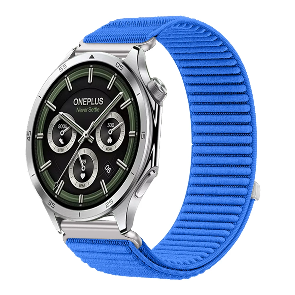 Versatile Wave Nylon Strap - Sport Bracelet Accessory, 22mm/18mm