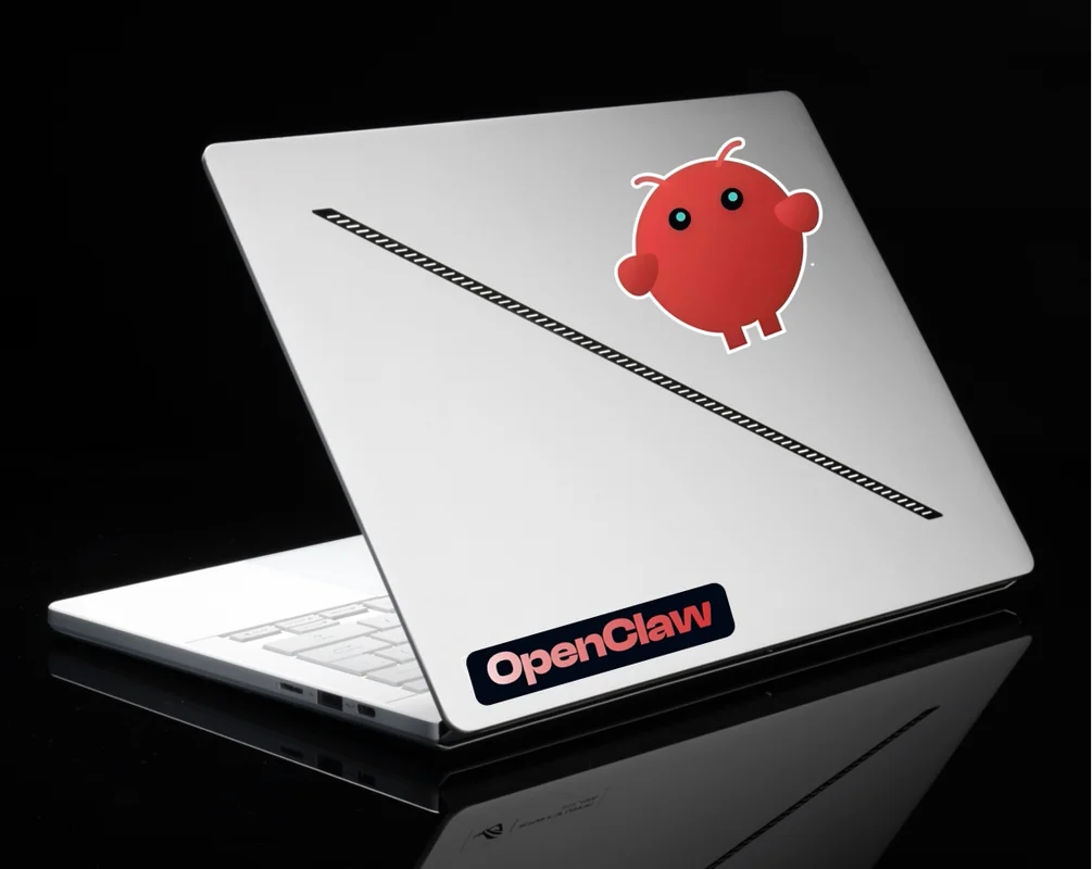 OpenClaw 귀여운 랍스터 비닐 스티커 MacBook 미니 노트북 전화 컴퓨터 노트북 장식을위한 맞춤형 크리 에이 티브 데칼