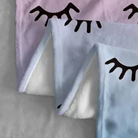 Eyelash Flannel Air Conditioning Flannel Blanket, Digital Printing Blanket, Sofa Cover Blanket, Home Leisure Blanket 2