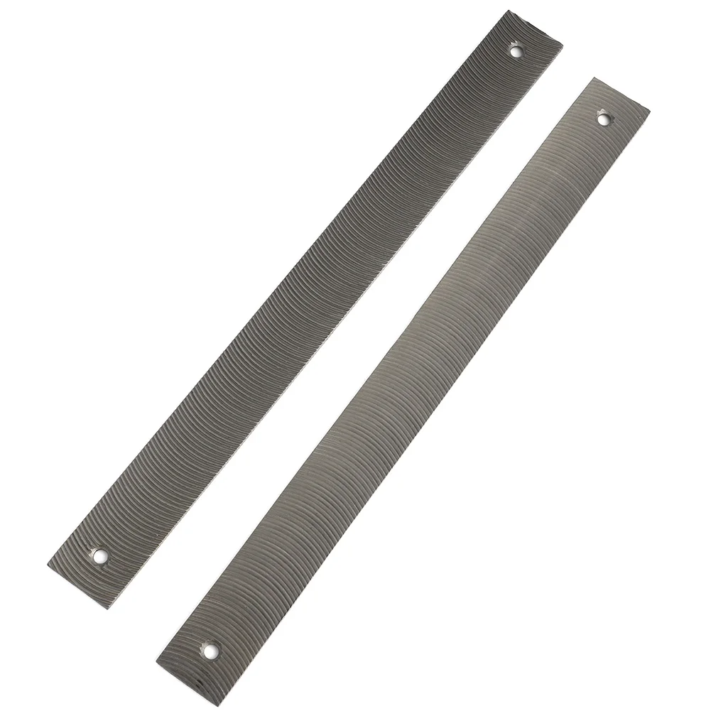 Feile Zähne Feile Heimwerkzeuge Karosserie gebogen Silber Stahl 1 PC 14 Zoll Feilenhalter Polierer Feilen für Sand flach Schön – Detail 7