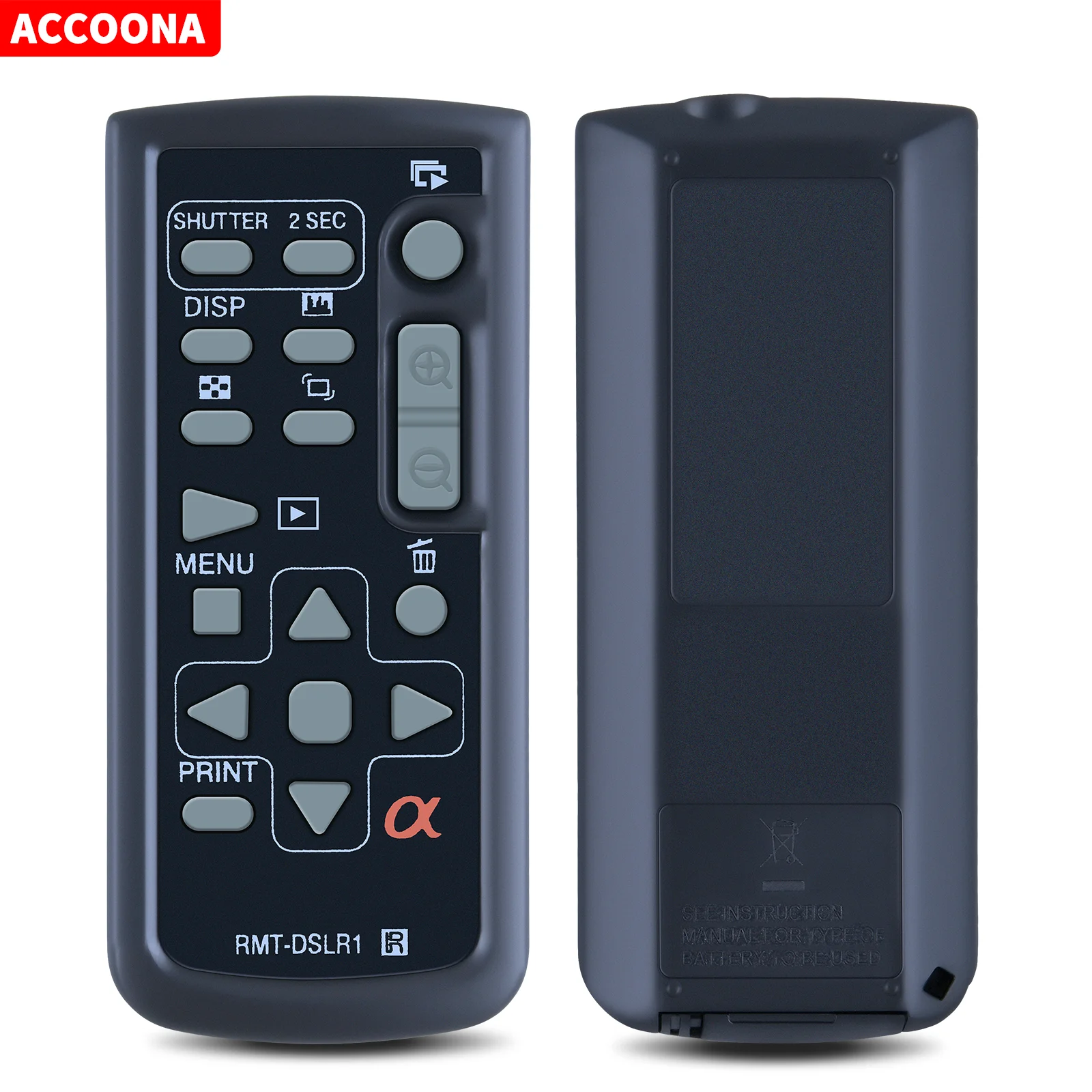 Rmt-Dslr1 Telecomando Sostituire Per Sony Digital Single Lens Reflex Camera Dslr-A700 Dslr-A900 Dslr-A700H Dslr-A700P