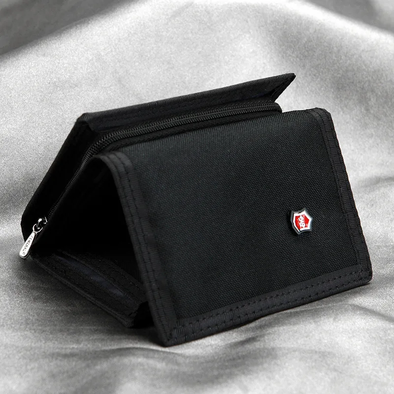 black unisex wallet