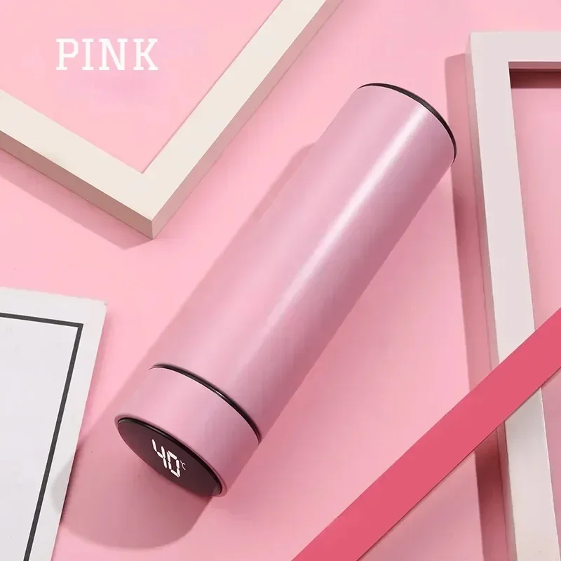 thumbnail image 1 of 500Ml Thermos Bottle Smart Cup LED Digital with Temperature Display 304 Stainless Steel Vacuum Insulated Intelligent Coffee Cup, 1 of 5