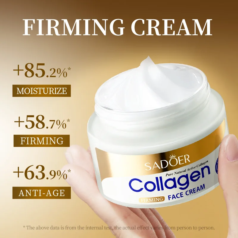 SADOER Collagen Anti-wrinkles Face Cream sknicare Moisturizing Hydrating Anti-aging Faical Cream Beauty Face Skin Care Products
