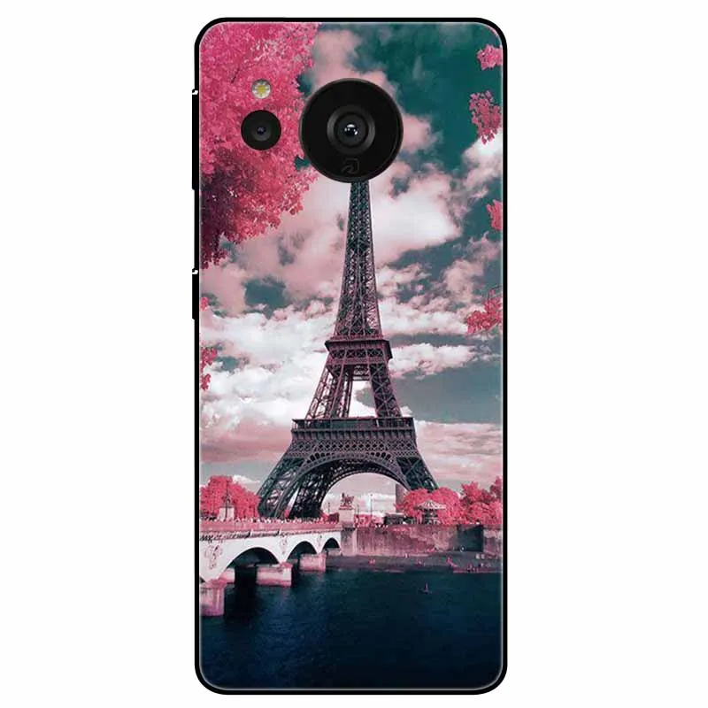 Elegant Black Lion Cats Silicone TPU Protective Case