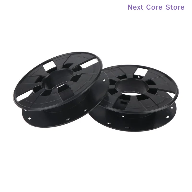 [NC]1/2개 검정색 악기 케이블 와이어 랩 릴 드럼 150mm 3D 프린터 조명용 필라멘트 릴 로프 리드 케이블[NC]