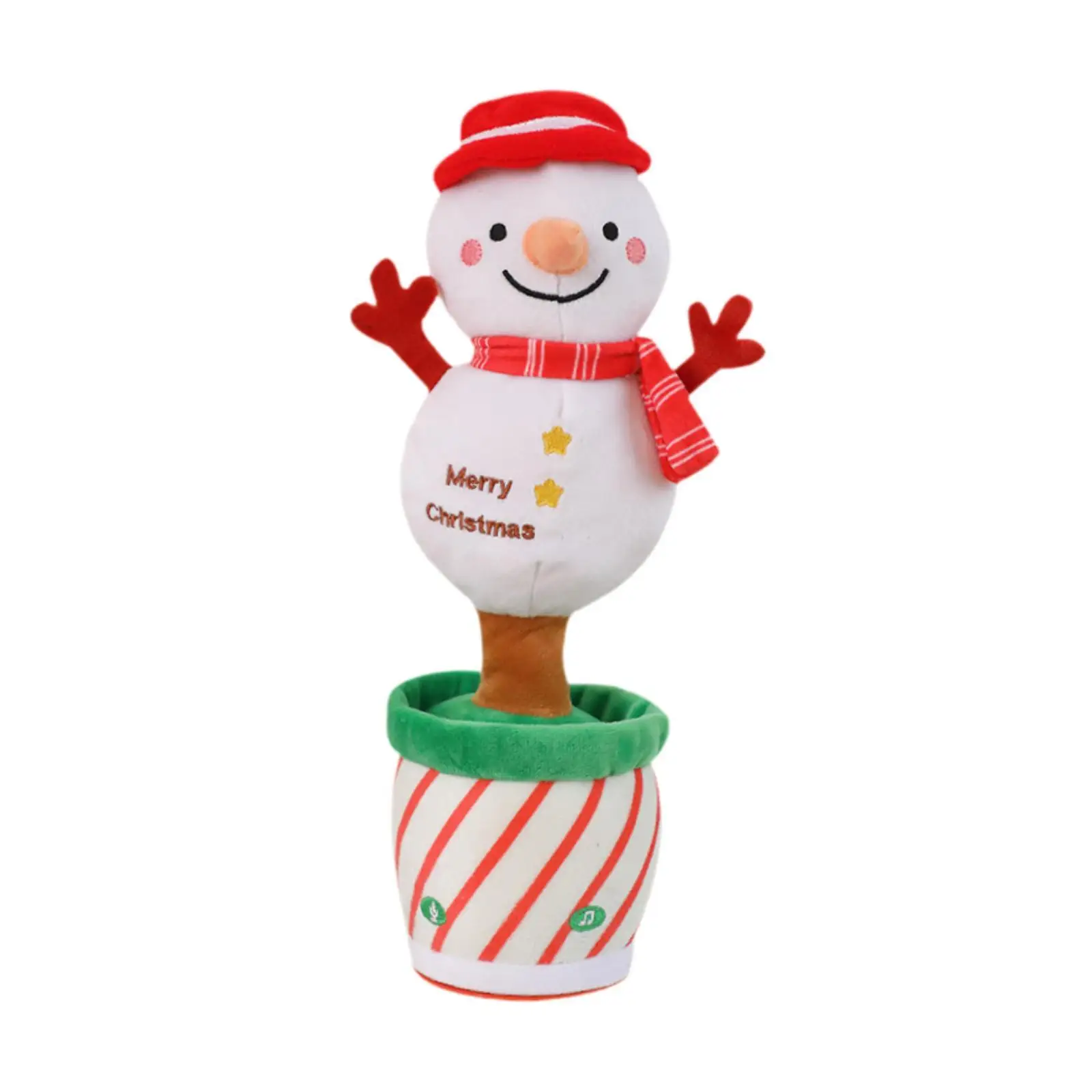 Electric Dancing Christmas Toy Christmas Electric Plush Toy Adorable Interactive