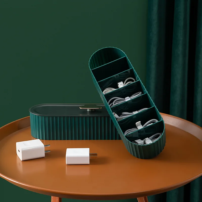 

Nordic Style Wire Storage Box Dustproof Storage Cable Organizers Management Box Hub Organizing Box Cable Storage Case for Home