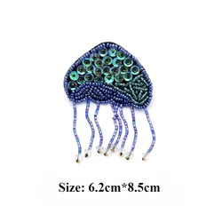Artisanal Beaded and Rhinestone Embellishments (E1002)
