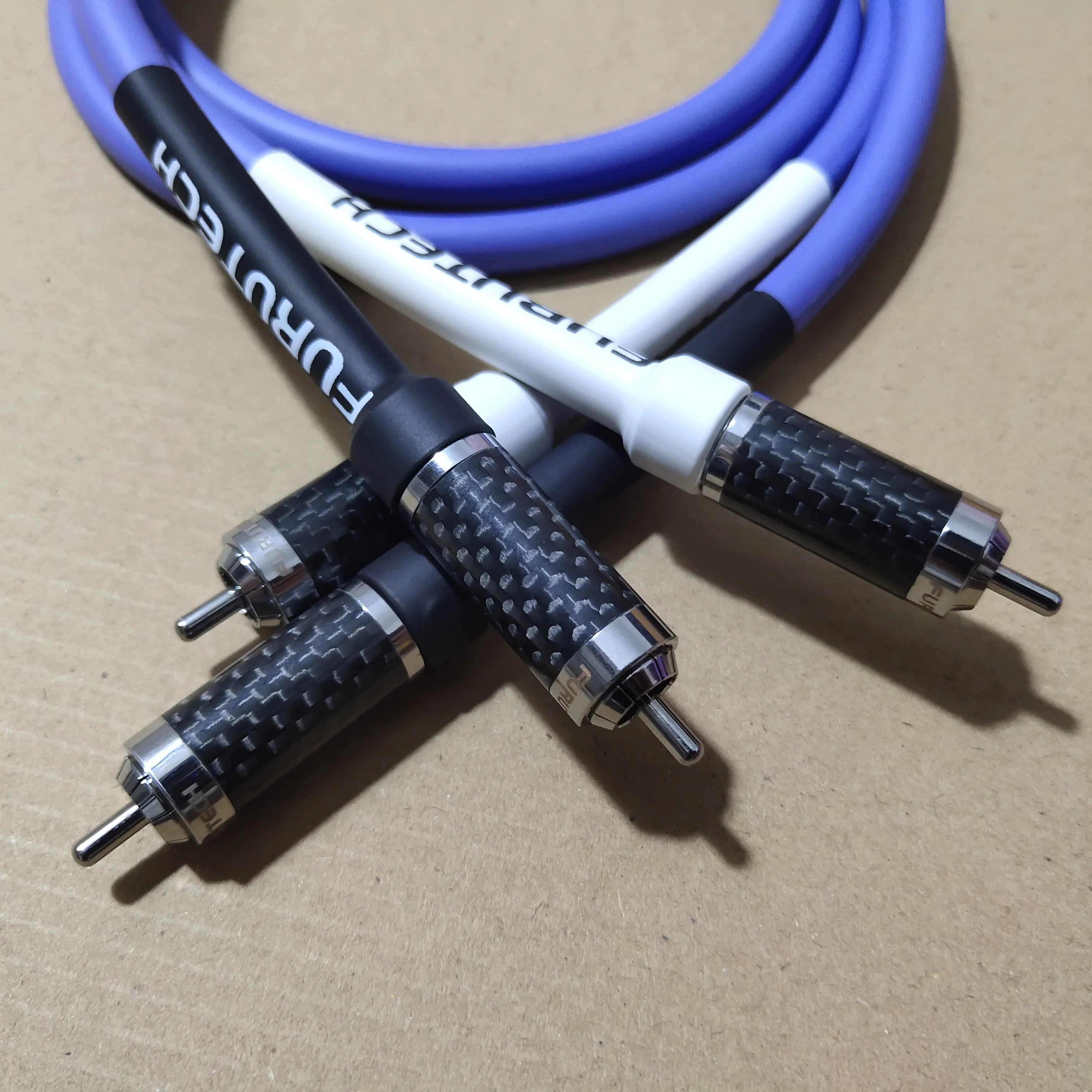 Furukawa Ss22 Occ Alta Fidelidade Rca Hi-end Áudio Sinal Cabo cd Amplificador Xlr Linha Equilibrada por Japão Furutech Alpha Processo Novo Par