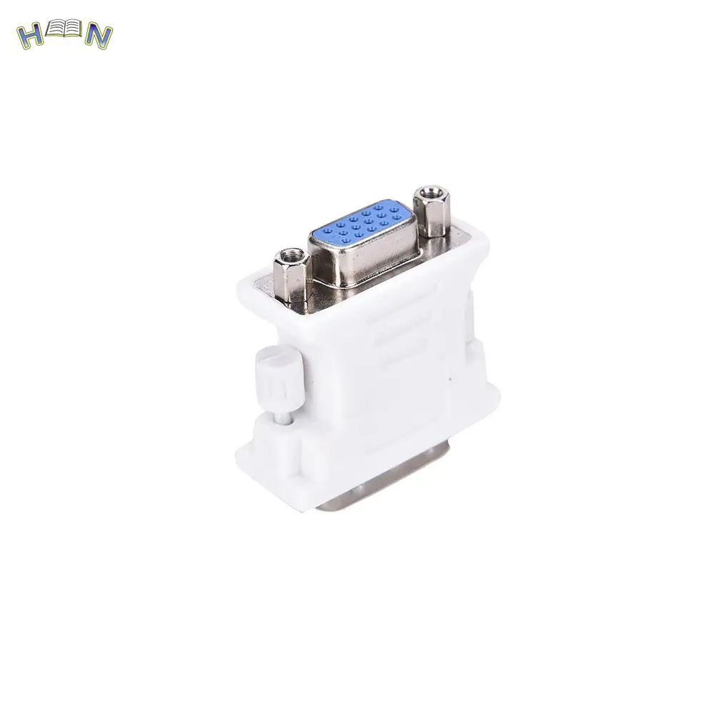 1pc DVI D Male To VGA Female Socket Adapter Converter VGA To DVI/24+1 Pin Male Female Adapter Converter