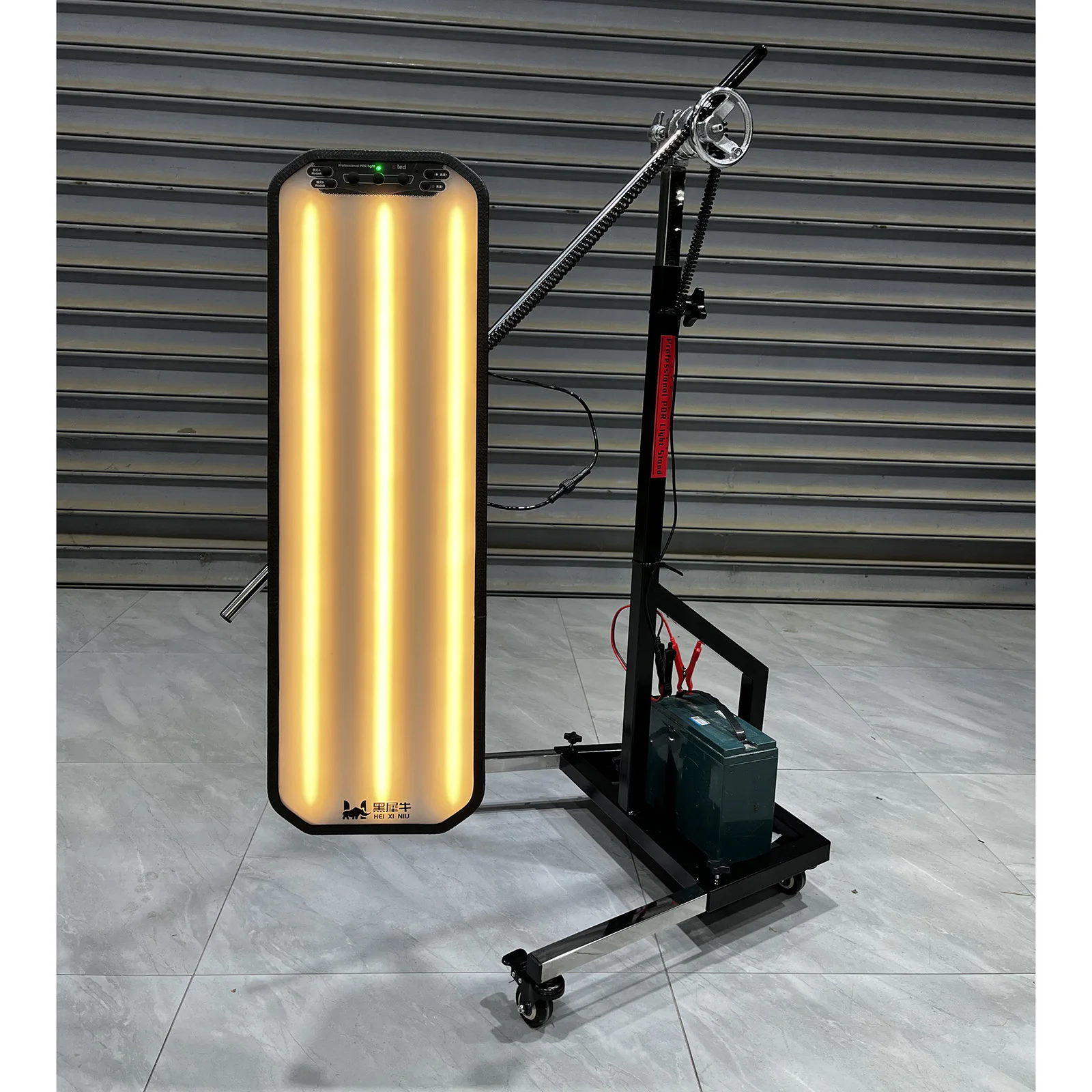 95*26cm PDR-Licht PDR LED-Lampe Reflektorplatte Dellenreparatur-Werkzeuge LED-Lichtreflektionsplatte mit Verstellbarem Halter Handwerkzeug – Detail 5