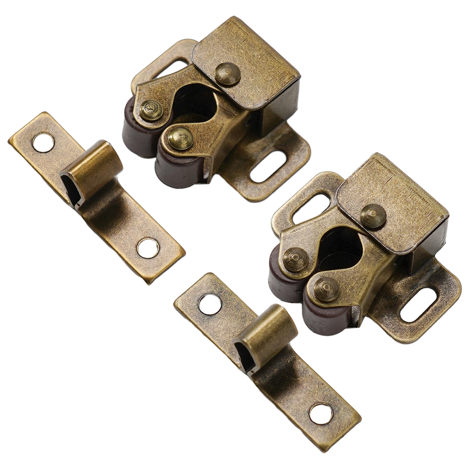 Description Picture 6 of itemHigh Quality Brand New Close Latch Door Cabinet Catch Caravan Cupboard Stainless Steel Double For Motorhomes Home