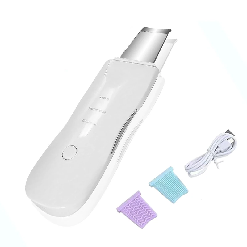 Hot Selling Usb Charging Ultrasonic Skin Scraping Machine For Deep Cleaning Of Facial Dirt Portable Skin Scraping Machine
