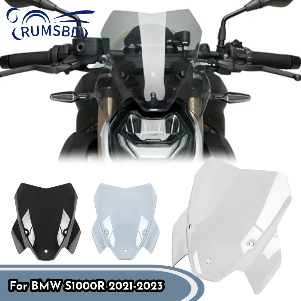 

S1000R ветровое стекло для Мотоцикла BMW S1000 R 2021 2022 2023 S 1000R ветрозащитный экран
