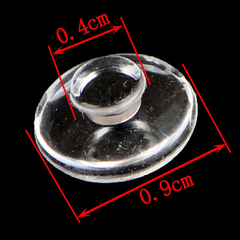 10pairs Glasses Silicone nose pads push in type eyeglass accessories Anti-Slip Accessories glasses nose pads