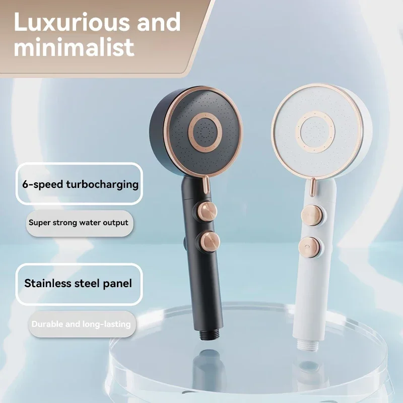 Xiaomi Shower Set Head 3-speed Adjustment Large Flow Shower Head Strong Booster Delicate Water Flow Shower Bathroom Facilities 3
