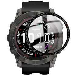 3D Curved Soft Edge Protective Film Smartwatch Screen Protector Cover - 2 pcs film (Garmin Fenix 7 Pro)