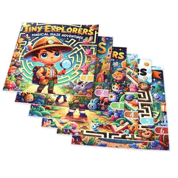 Enchanting Adventures Books: A Collection Of Multithemed Maze Books For Kids 2