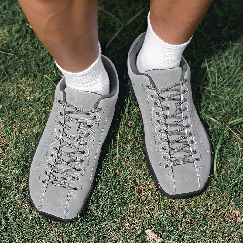 Unisex Wide Toe Barefoot Shoes Minimalist Shoes for Men Women Wide Toe Barefoot Zero Drop Shoes Casual Light Walking Sneakers 2